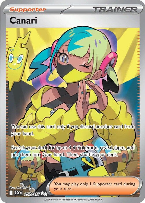 Image for Canari (257/217) (Holofoil) [ME: Ascended Heroes] - Pokemon