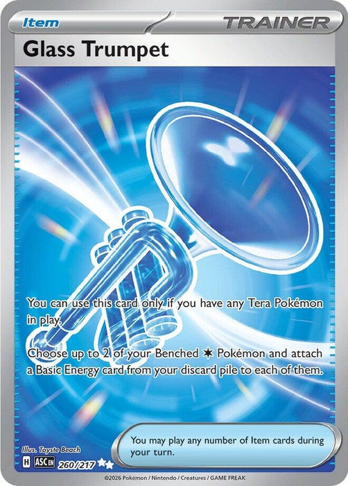 Image for Glass Trumpet (260/217) (Holofoil) [ME: Ascended Heroes] - Pokemon
