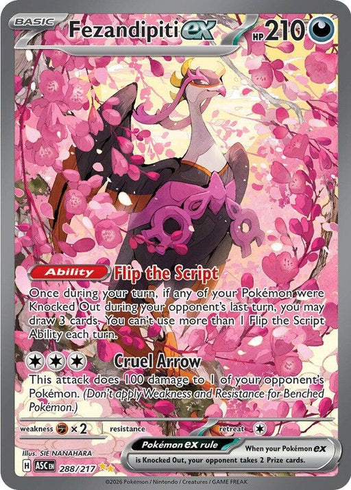 Image for Fezandipiti ex (288/217) (Holofoil) [ME: Ascended Heroes] - Pokemon