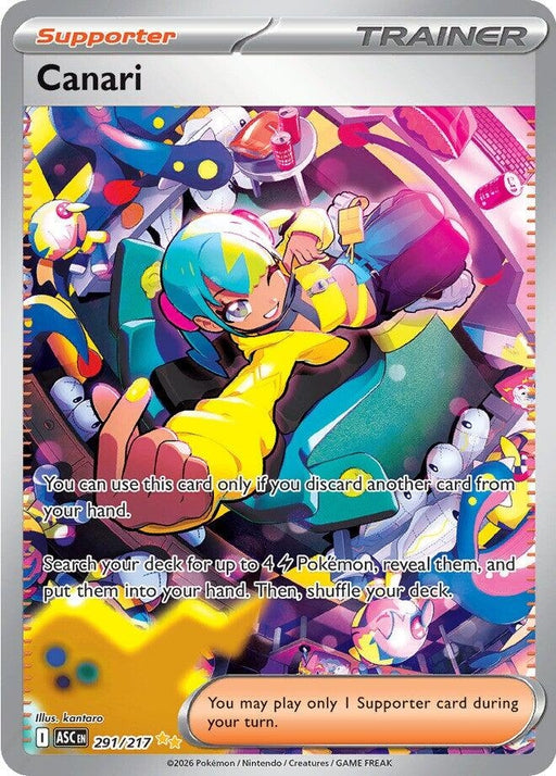 Image for Canari (291/217) (Holofoil) [ME: Ascended Heroes] - Pokemon