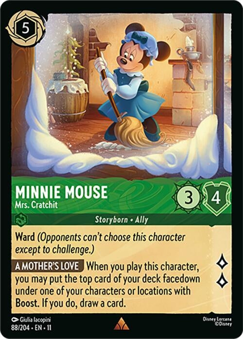 Image for Minnie Mouse - Mrs. Cratchit (88/204) [Winterspell] - Disney Lorcana