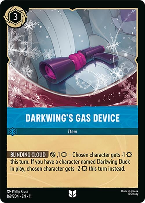 Image for Darkwing's Gas Device (169/204) [Winterspell] - Disney Lorcana