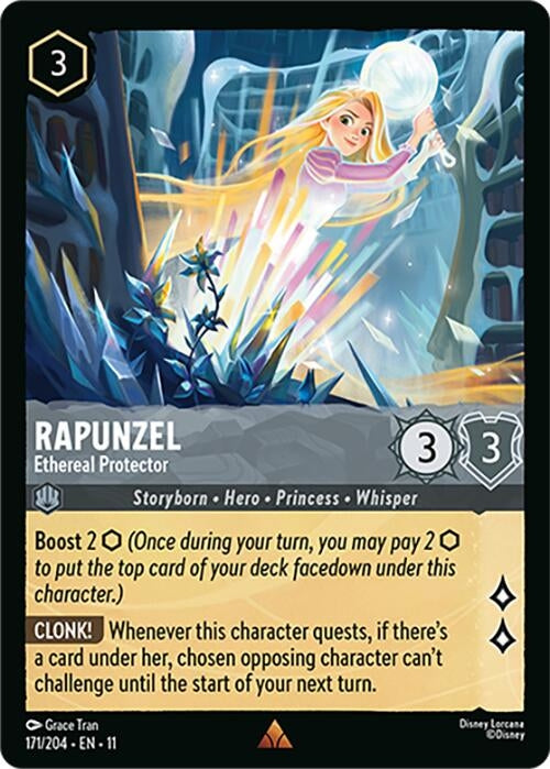 Image for Rapunzel - Ethereal Protector (171/204) (Cold Foil) [Winterspell] - Disney Lorcana