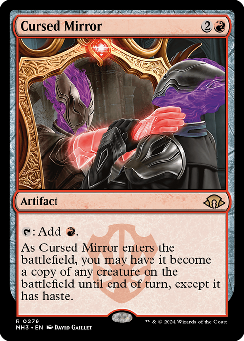 Cursed Mirror [MH3-279] Foil - Modern Horizons 3