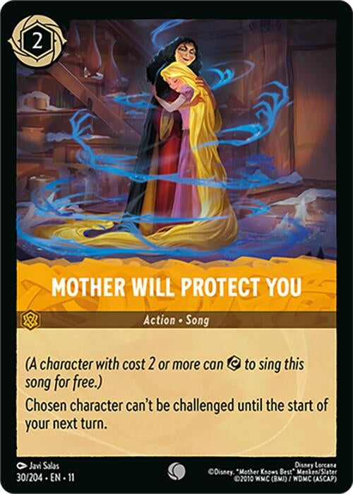 Image for Mother Will Protect You (30/204) (Cold Foil) [Winterspell] - Disney Lorcana