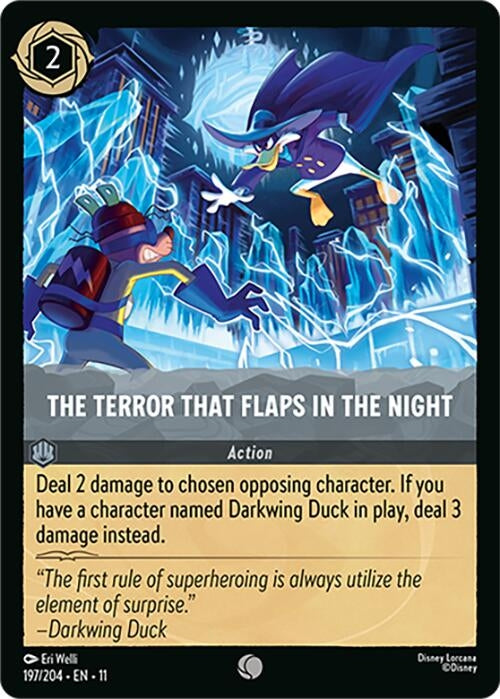 Image for The Terror That Flaps in the Night (197/204) [Winterspell] - Disney Lorcana