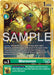 Image for Wormmon - BT12-047 (Gold Border) (BT12-047 U) (Foil) [Advanced Booster Digimon Generation] - Digimon Card Game