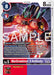 Image for WarGrowlmon (X Antibody) (Reprint) (EX8-015 C) (Foil) [Advanced Booster Digimon Generation] - Digimon Card Game