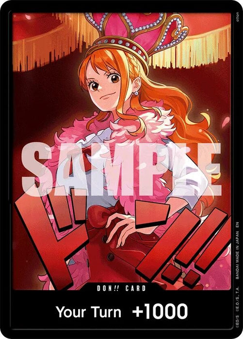 DON!! Card (Nami) (Foil) [Extra Booster: One Piece Heroines Edition]