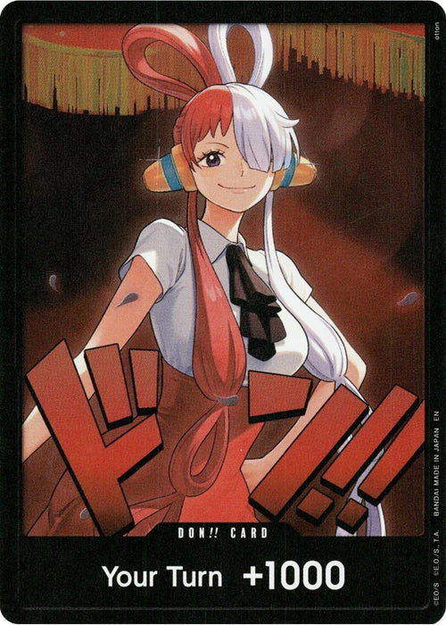 DON!! Card (Uta) (Foil) [Extra Booster: One Piece Heroines Edition]