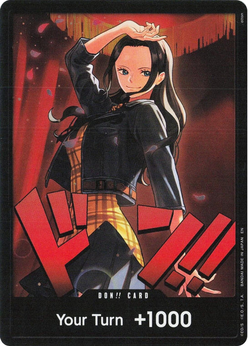 DON!! Card (Nico Robin) (Foil) [Extra Booster: One Piece Heroines Edition]