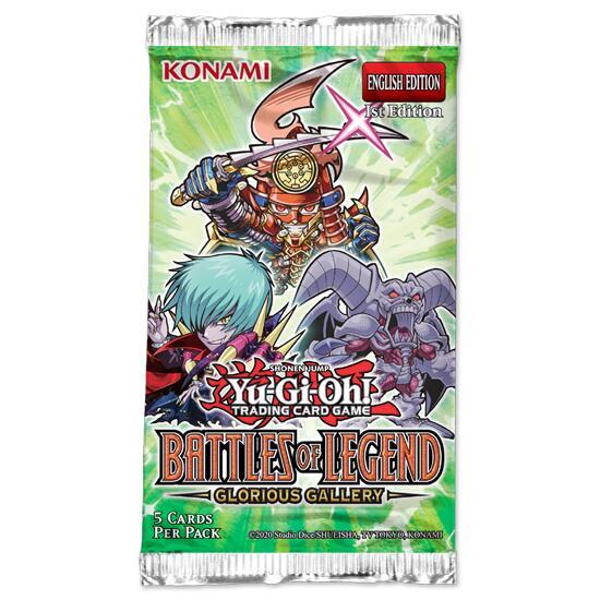 Yugioh - Battles of Legend: Glorious Gallery Booster Pack [1st Edition]