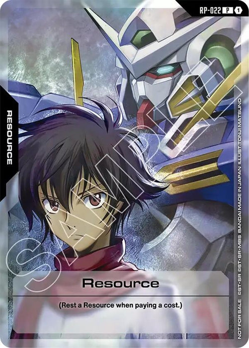 Image for Resource (RP-022) (Mobile Suit Gundam 00) (RP-022) (Holofoil) [Promotional Resource Tokens] (RP) - Gundam Card Game