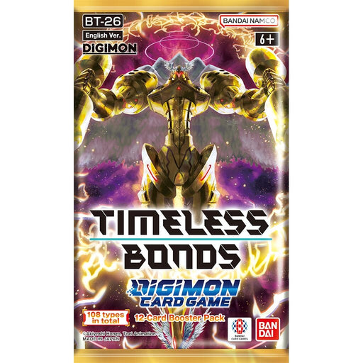 Image for Timeless Bonds Booster Pack - Digimon Card Game