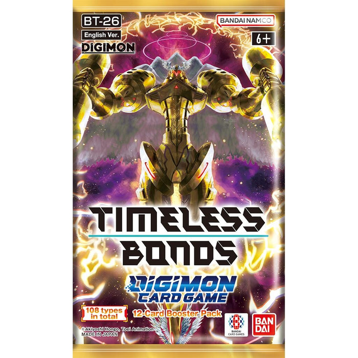 Image for Timeless Bonds Booster Pack - Digimon Card Game