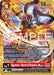 Image for Agumon - Bond of Bravery ACE (Gold Border) (LM-021 P) (Foil) [Advanced Booster Digimon Generation] - Digimon Card Game