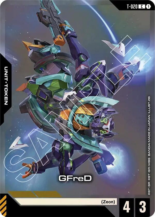 Image for GFreD (T-020) (Premium Card Collection Gundam Assemble) (T-020) (Holofoil) [Gundam Promotional Cards] - Gundam Card Game