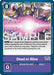 Image for Dead or Alive (Reprint) (BT7-109 R) (Foil) [Advanced Booster Digimon Generation] - Digimon Card Game