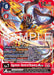 Image for Agumon - Bond of Bravery ACE (Reprint) (LM-021 P) (Foil) [Advanced Booster Digimon Generation] - Digimon Card Game