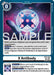 Image for X Antibody (Reprint) (BT9-109 U) (Foil) [Advanced Booster Digimon Generation] - Digimon Card Game