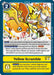 Image for Yellow Scramble (Reprint) (LM-029 P) (Foil) [Advanced Booster Digimon Generation] - Digimon Card Game