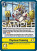 Image for Physical Training (Reprint) (P-105 P) (Foil) [Advanced Booster Digimon Generation] - Digimon Card Game