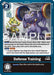 Image for Defense Training (Reprint) (P-107 P) (Foil) [Advanced Booster Digimon Generation] - Digimon Card Game