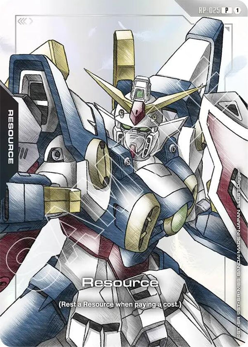 Image for Resource (RP-025) (Mobile Suit Gundam Wing) (RP-025) (Holofoil) [Promotional Resource Tokens] - Gundam Card Game