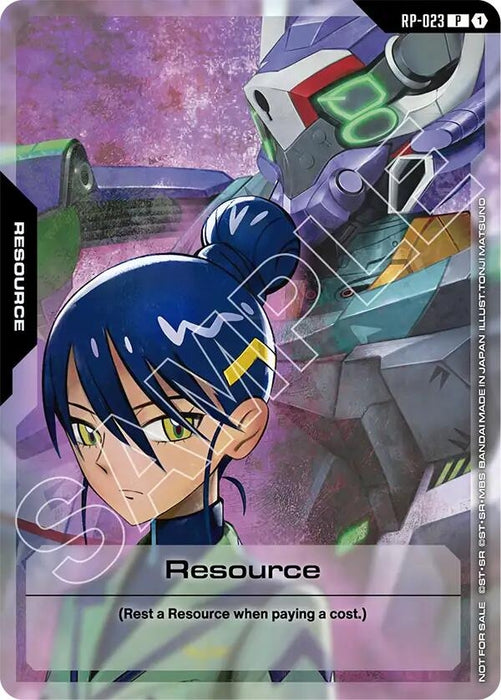 Image for Resource (RP-023) (Mobile Suit Gundam GQuuuuuuX) (RP-023) (Holofoil) [Promotional Resource Tokens] (RP) - Gundam Card Game