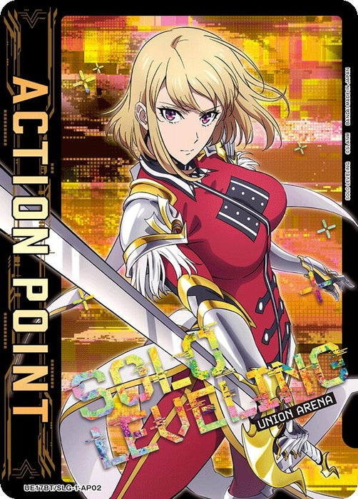 Image for Action Point Card (AP02) (UE17BT/SLG-1-AP02) (Foil) [UE17BT: SOLO LEVELING] - Union Arena