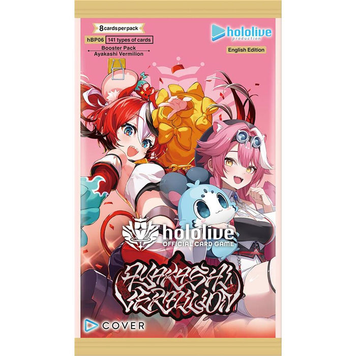 Hololive Card Game - Ayakashi Vermilion Booster Pack