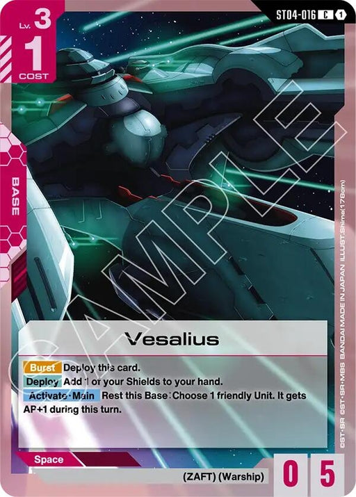 Image for Vesalius (ST04-016) [Starter Deck 09: Destiny Ignition] - Gundam Card Game