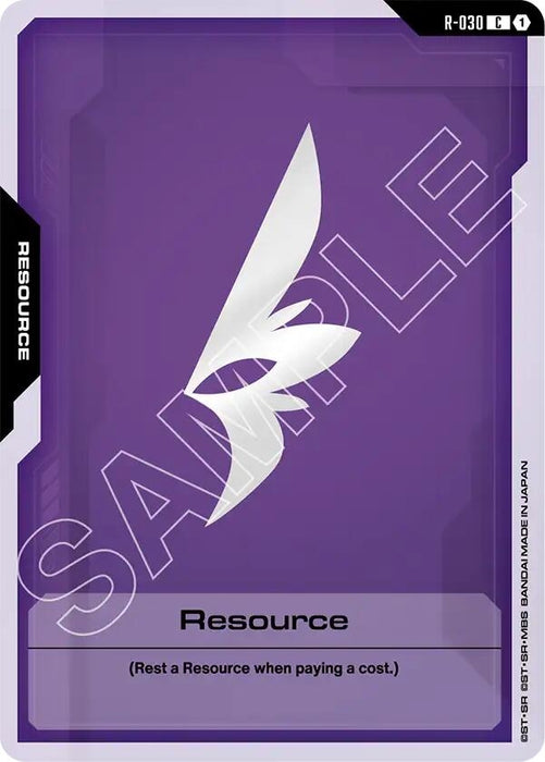Image for Resource (R-030) (R-030) [Starter Deck 09: Destiny Ignition] - Gundam Card Game