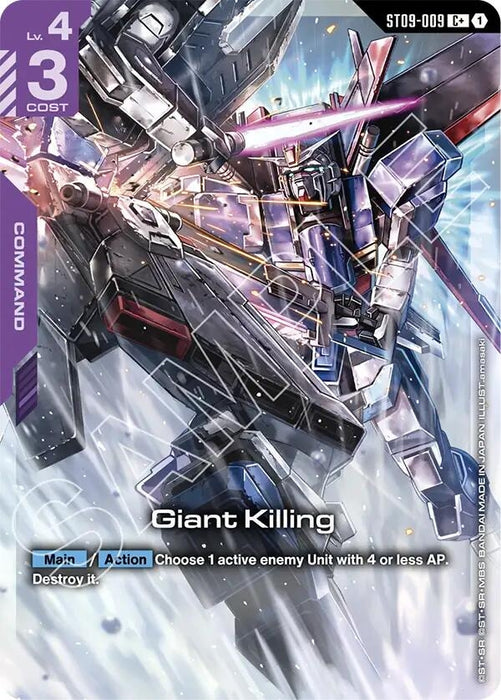 Giant Killing (C+) (ST09-009) (Holofoil) [Starter Deck 09: Destiny Ignition]