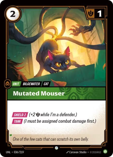 Image for Mutated Mouser (036/219) [Unleashed] - Riftbound: League of Legends Trading Card Game