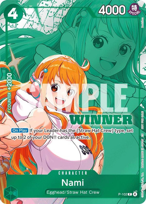 Image for Nami (Winner Pack 2026 Vol. 2) (P-102) (Foil) [One Piece Promotion Cards] - One Piece Card Game
