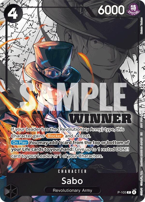 Image for Sabo (Winner Pack 2026 Vol. 2) (P-105) (Foil) [One Piece Promotion Cards] - One Piece Card Game