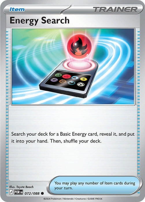 Energy Search (072/088) (Reverse Holofoil) [ME03: Perfect Order]