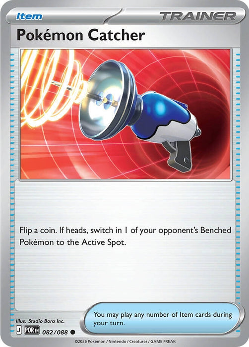 Pokemon Catcher (082/088) (Reverse Holofoil) [ME03: Perfect Order]