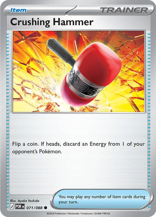 Crushing Hammer (071/088) (Reverse Holofoil) [ME03: Perfect Order]
