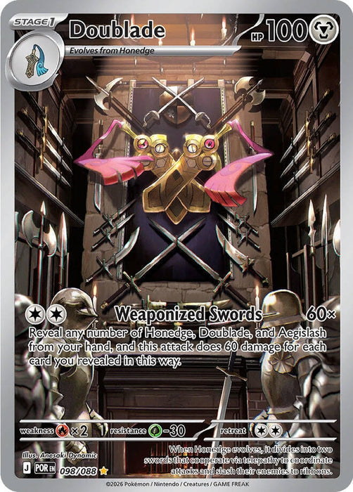 Doublade (098/088) (Holofoil) [ME03: Perfect Order]