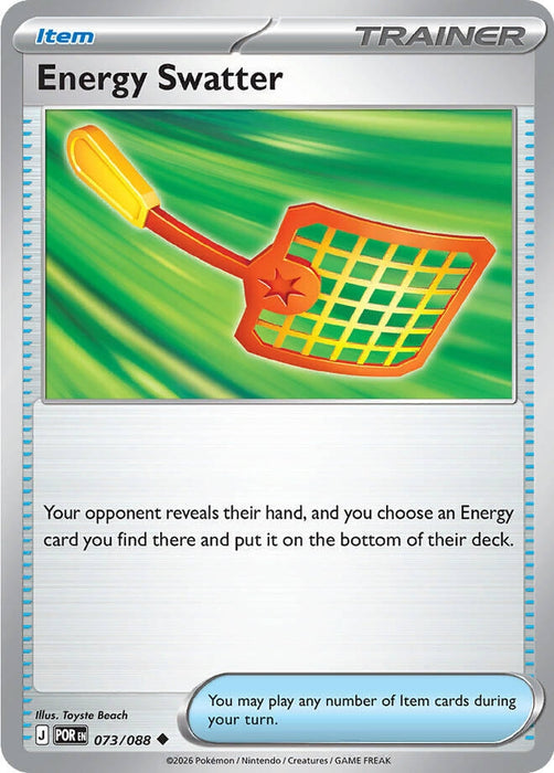 Energy Swatter (073/088) (Reverse Holofoil) [ME03: Perfect Order]