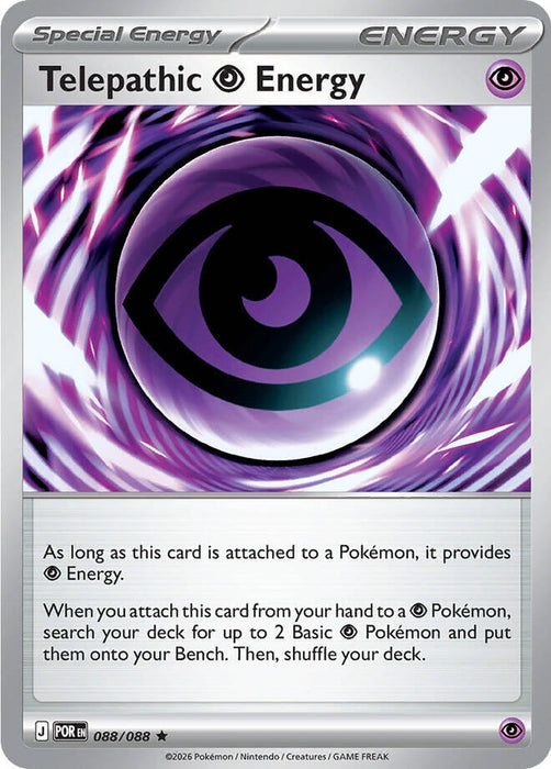 Telepathic Psychic Energy (088/088) (Holofoil) [ME03: Perfect Order]