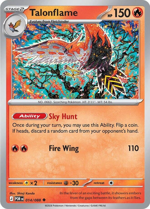 Talonflame (014/088) [ME03: Perfect Order]