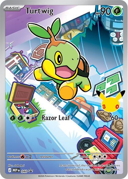 Image for Turtwig - 040 (040) (Holofoil) [ME: Mega Evolution Promo] - Pokemon