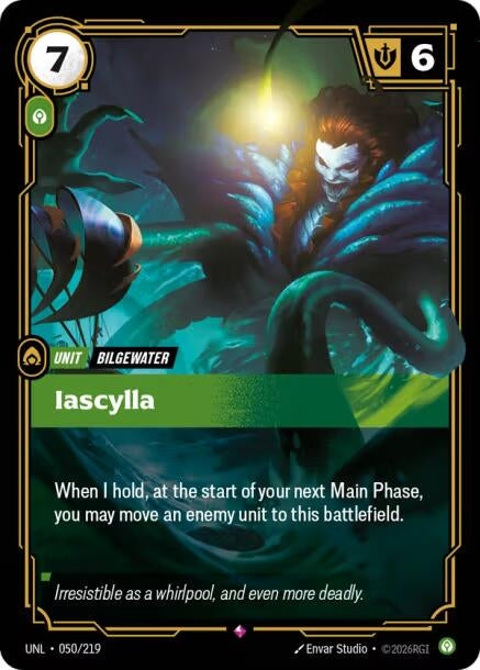 Image for Iascylla (050/219) (Foil) [Unleashed] - Riftbound: League of Legends Trading Card Game