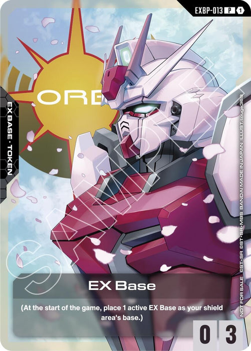 Image for EX Base (EXBP-013) (Mobile Suit Gundam SEED Destiny) (EXBP-013) (Holofoil) [Promotional EX Base Tokens] - Gundam Card Game