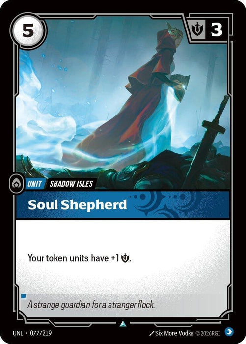 Image for Soul Shepherd (077/219) (Foil) [Unleashed] - Riftbound: League of Legends Trading Card Game