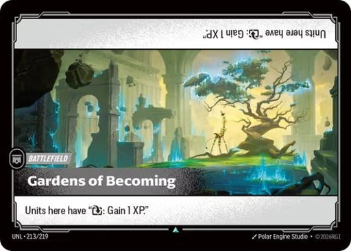 Image for Gardens of Becoming (213/219) [Unleashed] - Riftbound: League of Legends Trading Card Game