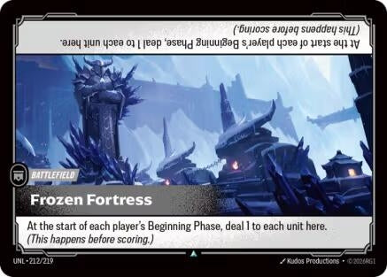Image for Frozen Fortress (212/219) [Unleashed] - Riftbound: League of Legends Trading Card Game
